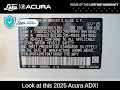 2025 Acura ADX A-Spec Package