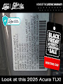 2025 Acura TLX A-Spec Package