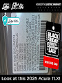 2025 Acura TLX A-Spec Package