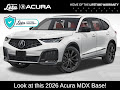 2026 Acura MDX A-Spec