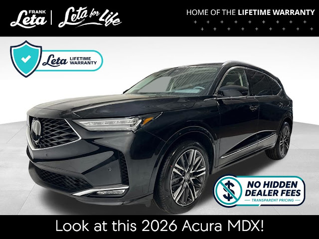 2026 Acura MDX Advance Package