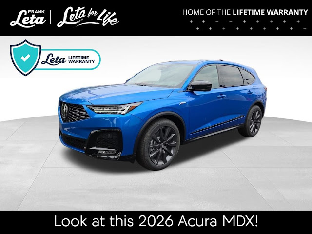 2026 Acura MDX A-Spec