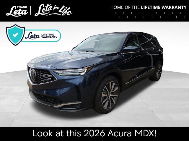 2026 Acura MDX Technology Package
