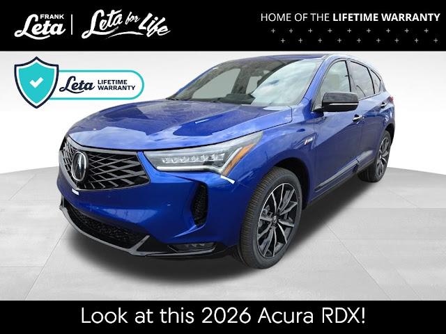 2026 Acura RDX A-Spec Advance Package