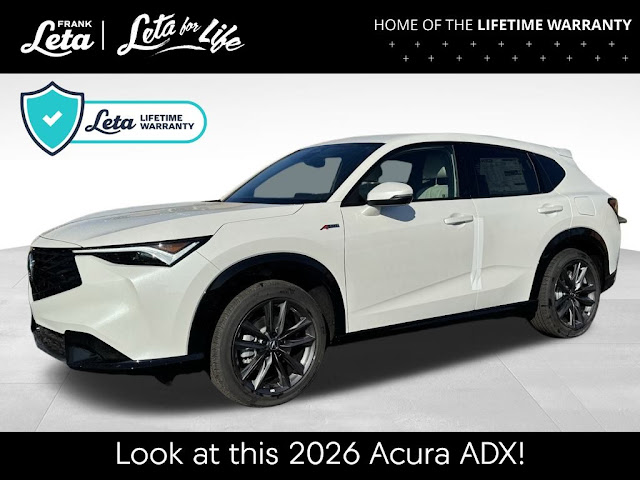2026 Acura ADX A-Spec Package