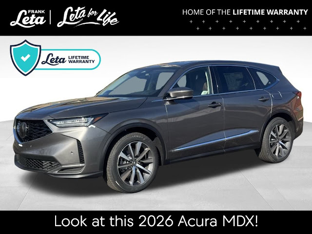 2026 Acura MDX Technology Package