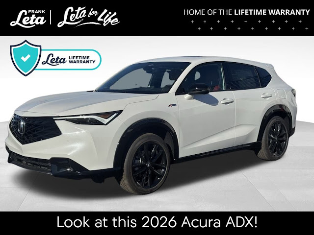 2026 Acura ADX A-Spec Advance Package