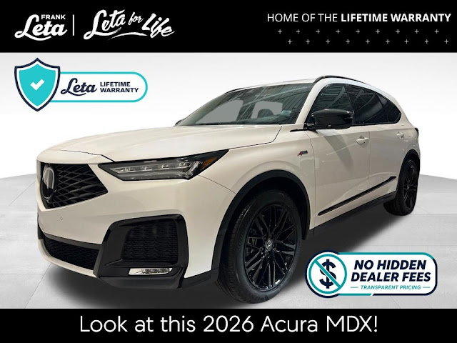 2026 Acura MDX A-Spec Advance Package