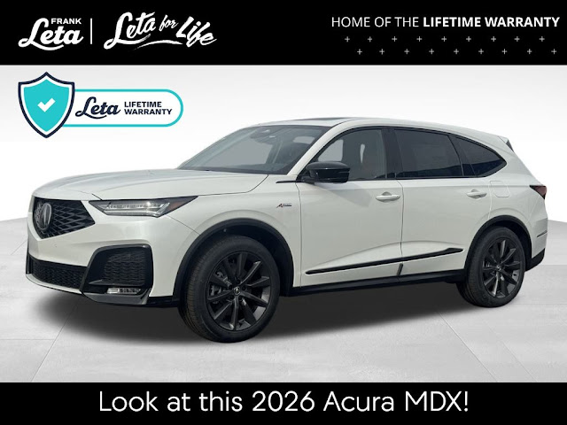 2026 Acura MDX A-Spec