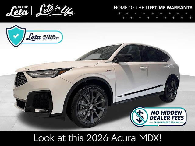 2026 Acura MDX A-Spec