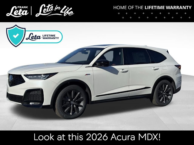 2026 Acura MDX A-Spec