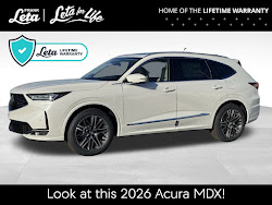 2026 Acura MDX Advance Package