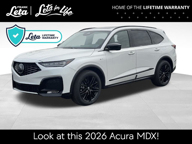 2026 Acura MDX A-Spec Advance Package