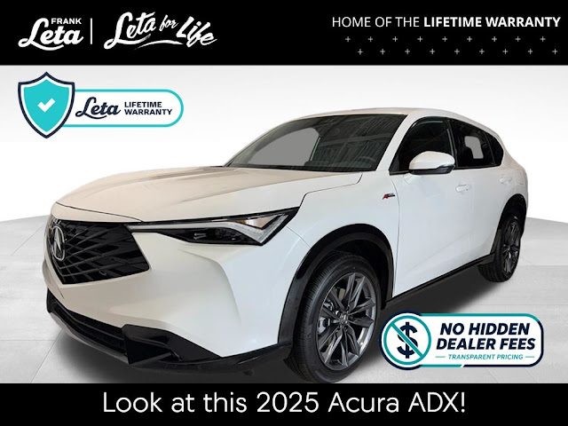 2025 Acura ADX A-Spec Package