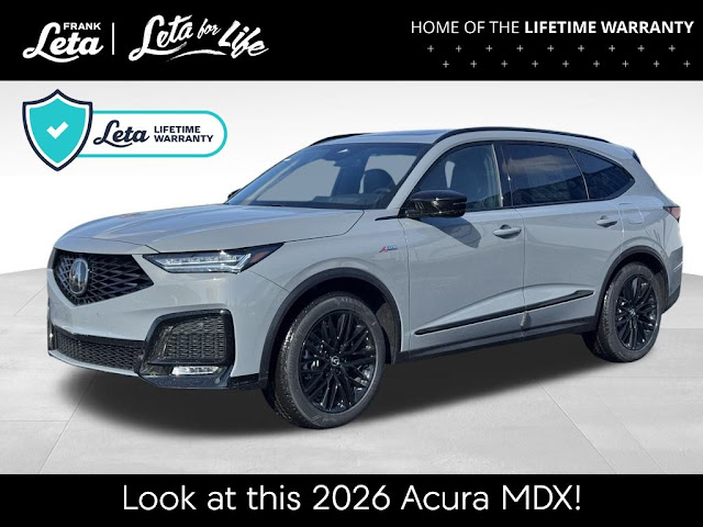 2026 Acura MDX A-Spec Advance Package