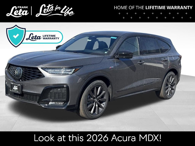 2026 Acura MDX A-Spec