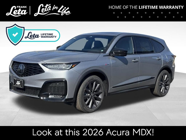 2026 Acura MDX A-Spec