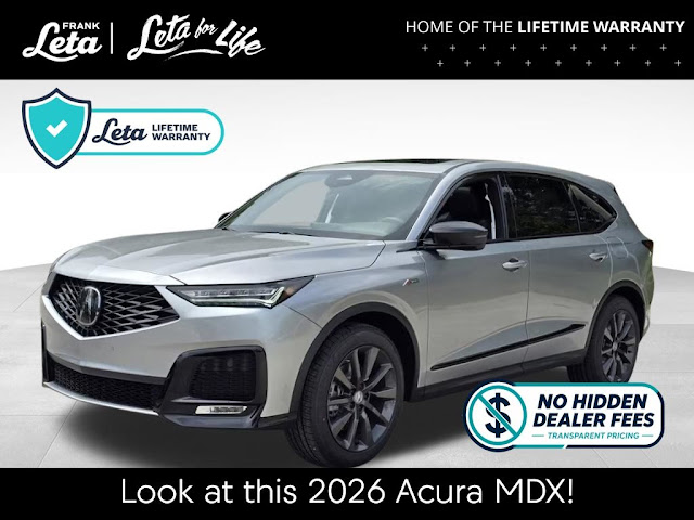 2026 Acura MDX A-Spec