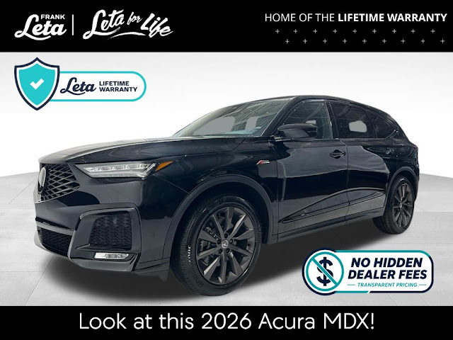 2026 Acura MDX A-Spec