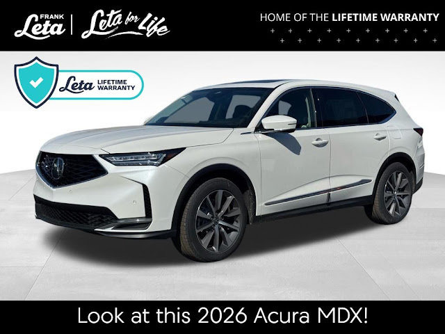 2026 Acura MDX Technology Package
