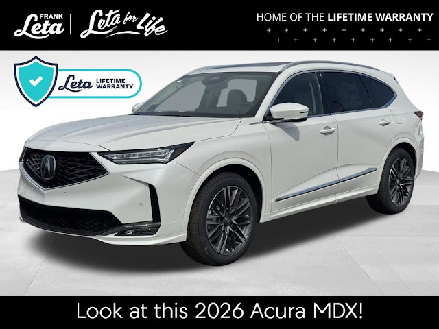 2026 Acura MDX Advance Package