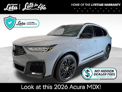 2026 Acura MDX A-Spec Advance Package