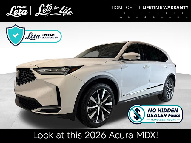 2026 Acura MDX Technology Package