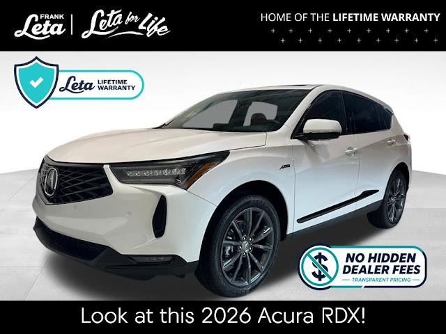 2026 Acura RDX A-Spec Package
