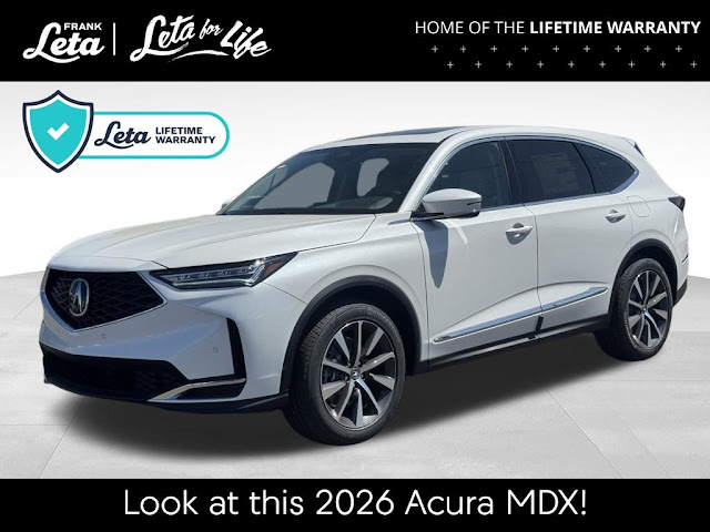2026 Acura MDX Technology Package