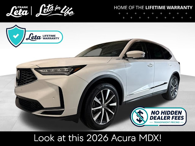 2026 Acura MDX Technology Package