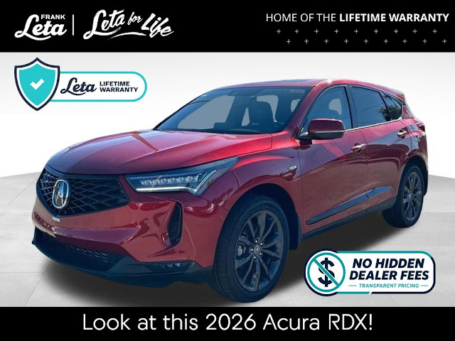 2026 Acura RDX A-Spec Package