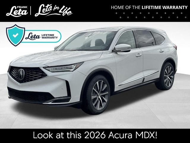 2026 Acura MDX Technology Package