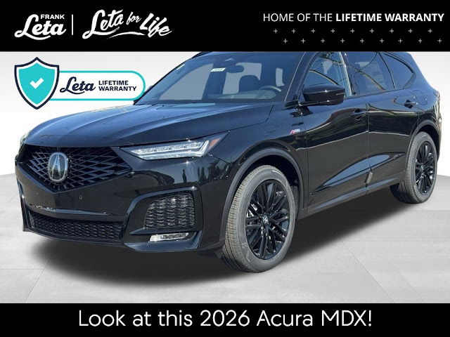 2026 Acura MDX A-Spec Advance Package