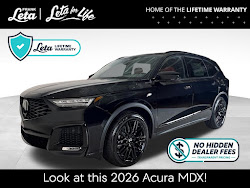 2026 Acura MDX A-Spec Advance Package