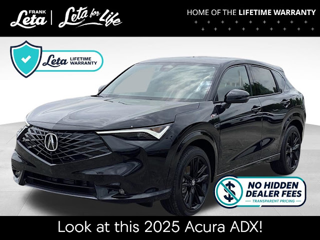 2025 Acura ADX A-Spec Advance Package