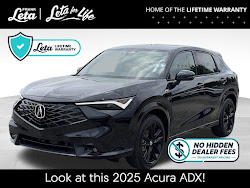 2025 Acura ADX A-Spec Advance Package
