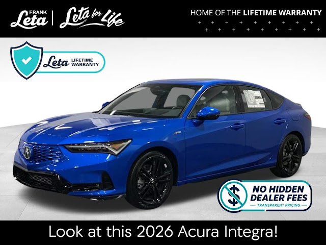 2026 Acura Integra A-Spec Tech Package