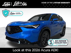 2026 Acura ADX A-Spec Package