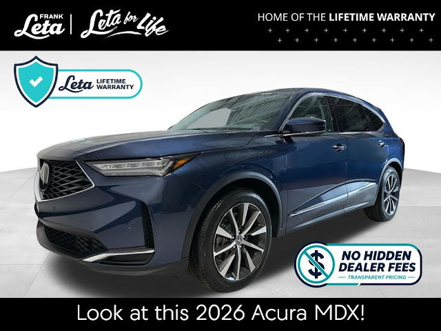 2026 Acura MDX Technology Package
