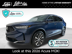 2026 Acura MDX Technology Package