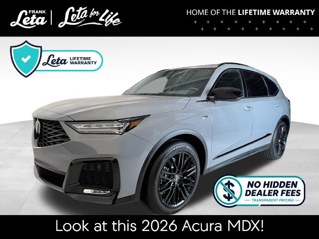 2026 Acura MDX A-Spec Advance Package