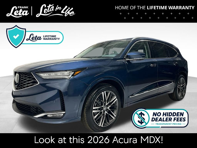 2026 Acura MDX Advance Package