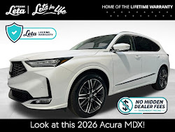 2026 Acura MDX Advance Package