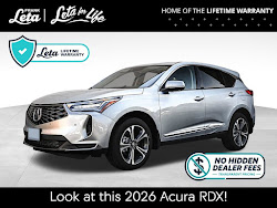 2026 Acura RDX Technology Package
