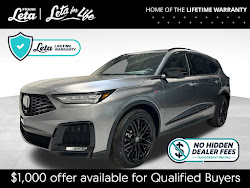 2026 Acura MDX A-Spec Advance Package