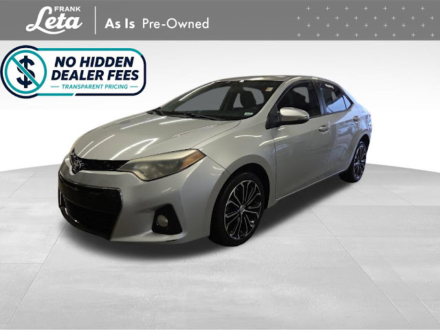 2014 Toyota Corolla S Plus