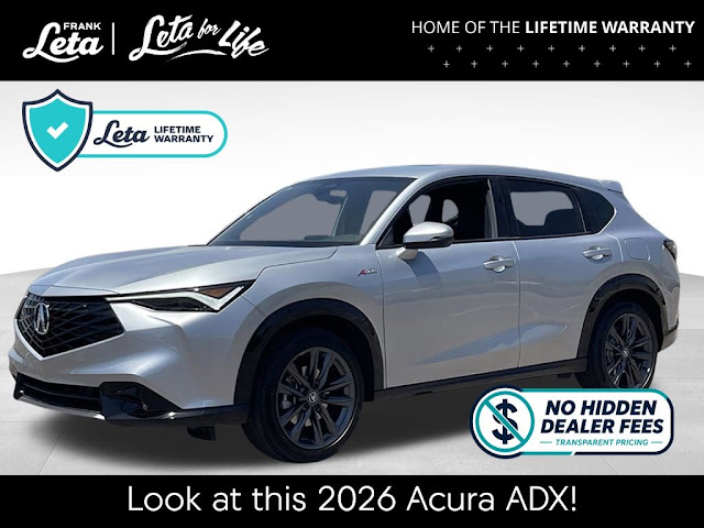 2026 Acura ADX A-Spec Package