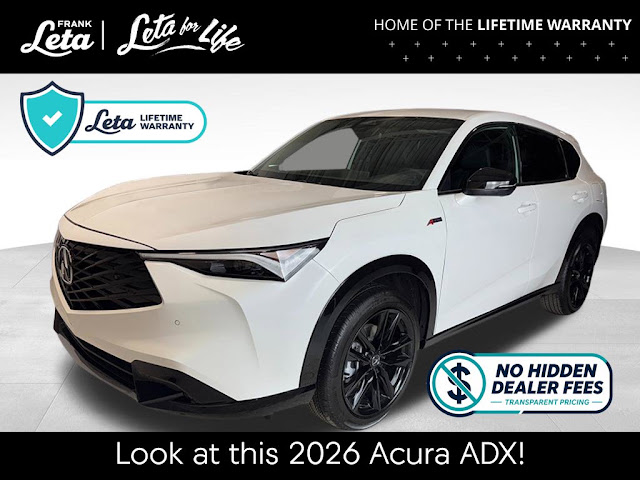 2026 Acura ADX A-Spec Advance Package