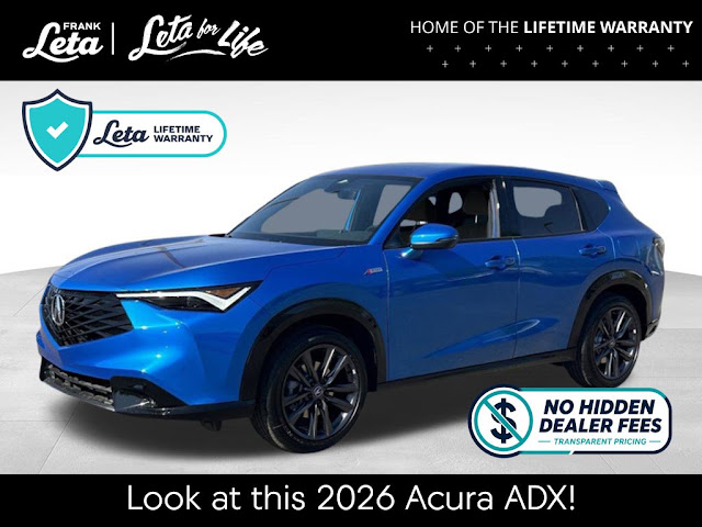2026 Acura ADX A-Spec Package