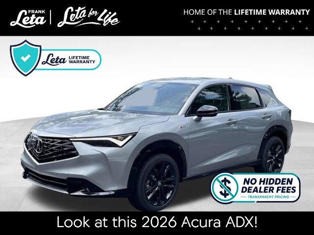 2026 Acura ADX A-Spec Advance Package